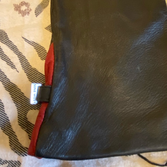 EUC Nine West Women’s Black Leather gloves lot of 3 pair size M - Picture 5 of 13